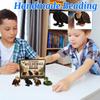 3D Perlen-Tier-Set DIY Tiere Set Enthält Materialien und Anleitungen zur Herstellung von vier Tierfiguren Geeignet für Anfänger und Hobbybastler
