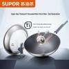 SUPOR Titan Antihaft-Wok mit Deckel