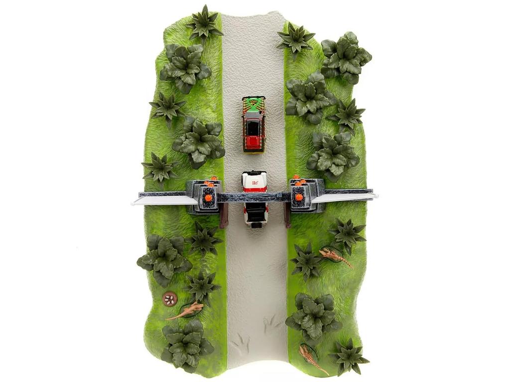 JADA TOYS Nano Scene Jurský park Dioráma Jeep Explorer NANO 34244 Wrangler/Ford [Položka]