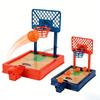 Mini Desktop Board Game Basketball Hoop Finger Shooting Machine Party Table Interactive Sport 2 Players Games Ball Toys For Fans
