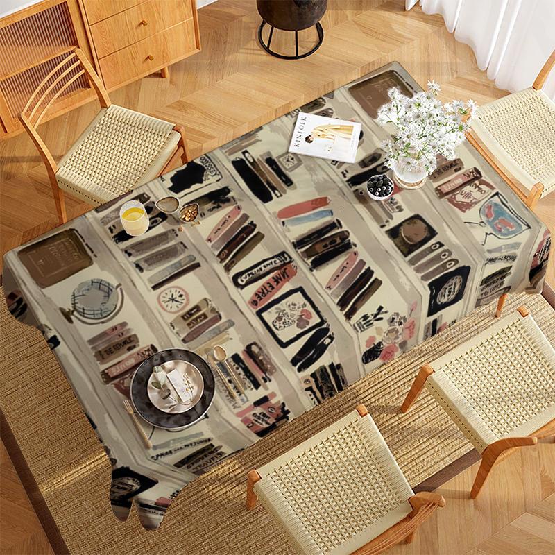 Скатерть с веткой черники Скатерть для стола в ресторане Кухонная скатерть Украшение для гостиной Домашнее украшение Прямоугольное Украшение для вечеринки 85x85cm