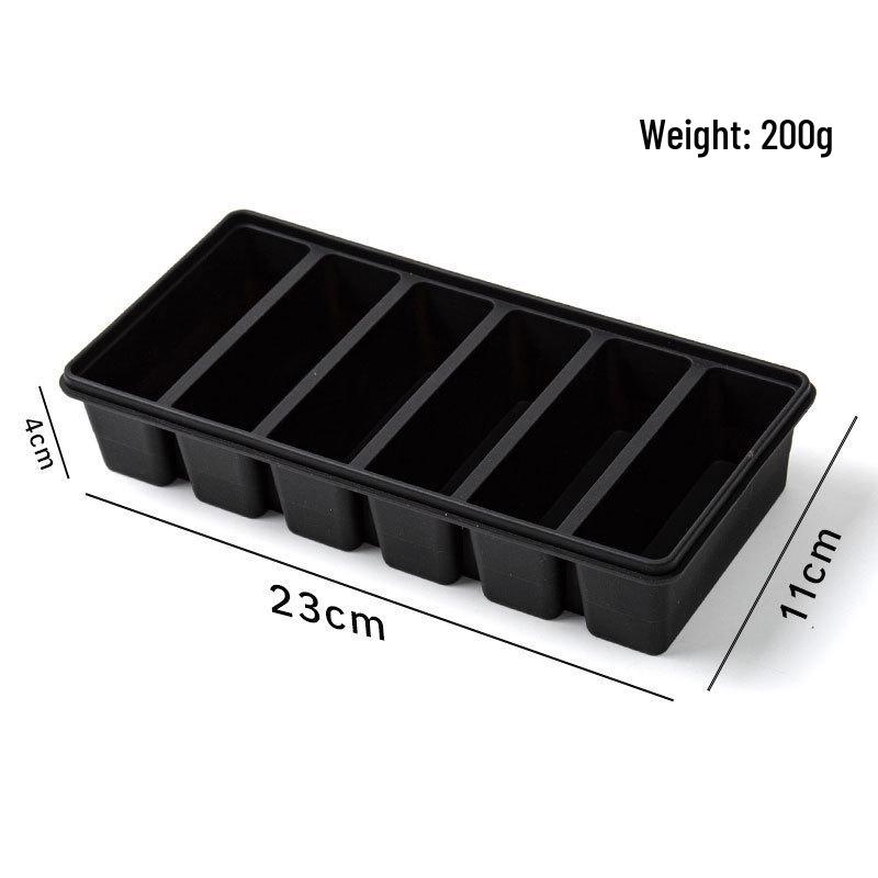 Thickened Silicone Ice Cube Tray with Lid - Easy Demold, Food Grade, Ideal for Baby Food & Large Ice Cubes