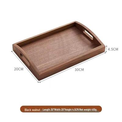 Drevená servírovacia tácka v japonskom štýle