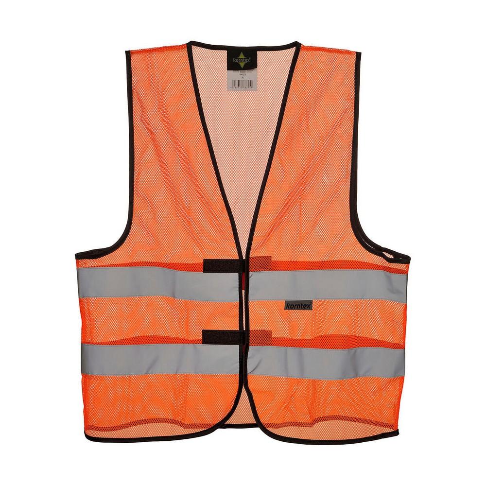Korntex Unisex Adult Thessaloniki Mesh Hi-Vis Vest