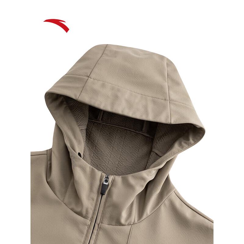 ANTA Men's Hooded Woven Sports Windbreaker
