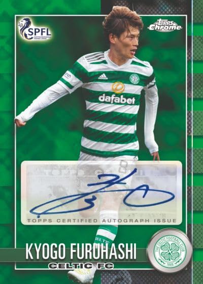 SPFL Topps Chrome Topps Шотландская Премьер-лига Topps Chrome Футбольная карта 2022-2023 2022-2023
