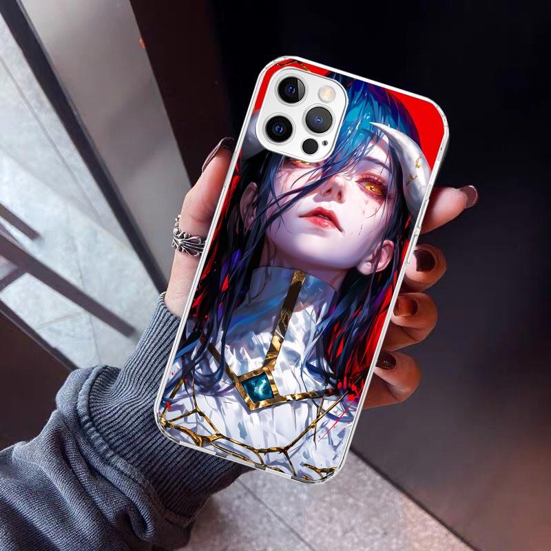 Albedo Overlord Anime Phone Case For iPhone 17 Air 16 15 Pro Max 14 Plus 13 Mini 12 11 Cover 7 8 SE Silicone Shell Print Fundas