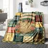 Happy Birthday Celebration Blanket Personalized Name Soft Comfortable Stylish Blanket Car Blanket Perfect For Travel Camping Outdoor Home Suitable For