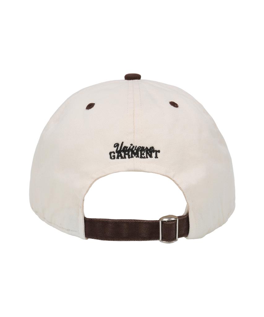 Yunibeoseugameonteu Multi Star Two-Tone Washed Cap_Brown