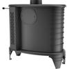 Wood Burning Cast Iron Stove KRATKI K8 Automatic Air Control Ø 130 9 kW