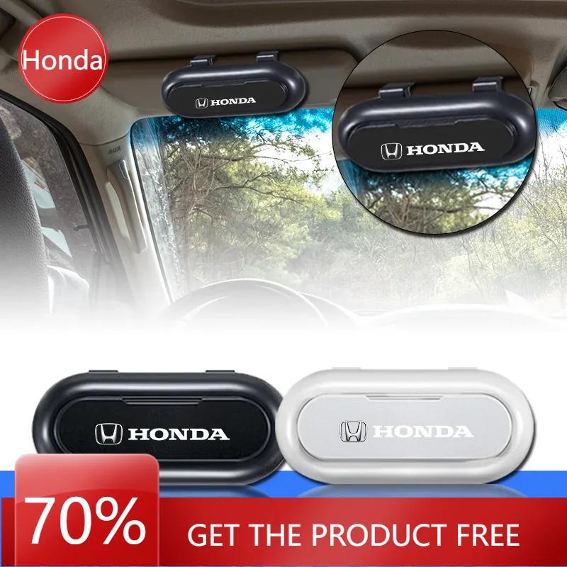 2025 Car New Honda Car Glasses Case Clip Sunglasses Storage Box Portable car Auto Interior Accessories For Honda Accord JAZZ CRV
