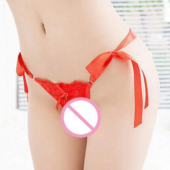Dámská sexy krajková tanga G-string V-string Kalhotky knickers Spodní prádlo