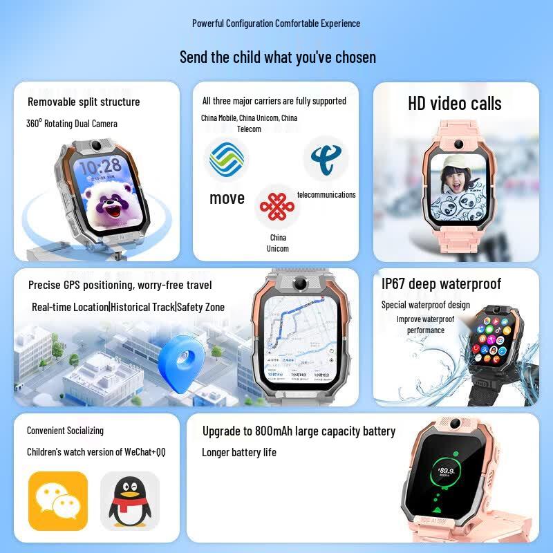 Newmine Z9 Kids Smart Phone Watch (CN Version)