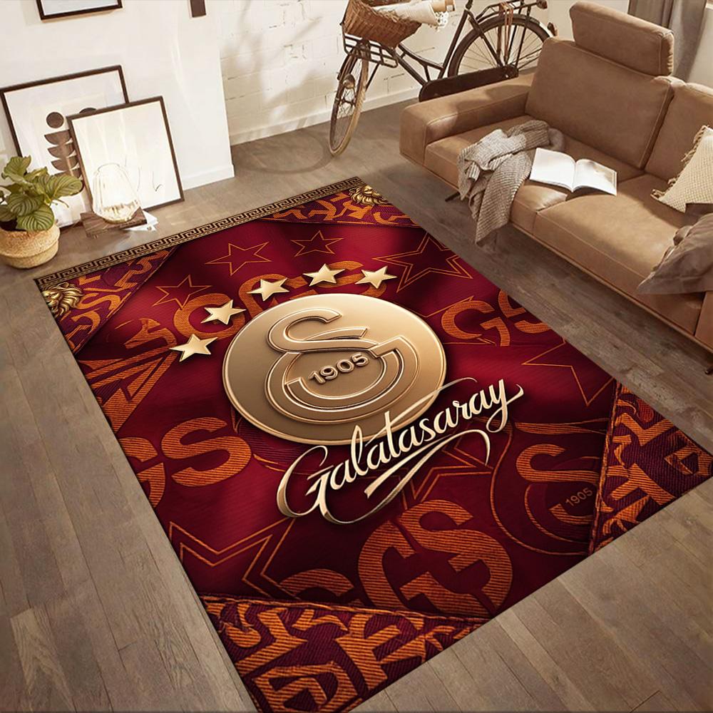 Galatasaray 347 Area Rug Suitable for Decorate room Entryway Outdoor Hallway Antislip Carpet Office home decor Gift for Festivals