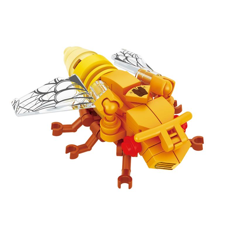 

Мир насекомых Животные Божья коровка Пчела Стрекоза Бабочка Богомол Животное Микро Строительные блоки Игрушки Настольные украшения Кирпичики Детский подарок