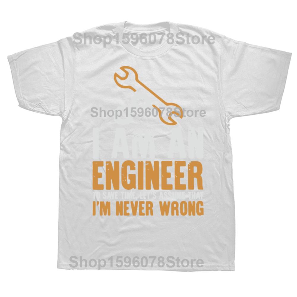 Funny Trust Me Im An Engineer Graphic Tshirts Men Womens Fashion Casual Tshirt 100 Cotton Loose Oversized T Shirt Summer