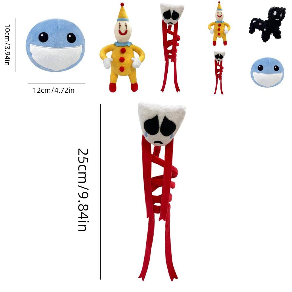 The Amazing Digital Circus Rabbit Plush Toy Adorable Stuffed Animal For Kids Short Plush Customizable Design