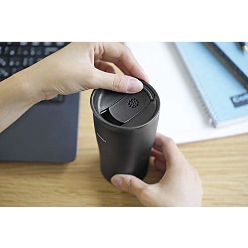 HARIO Tumbler Black 300ml HARIO Thermal Tumbler with Lid Stainless Steel Present Gift STF-300-B