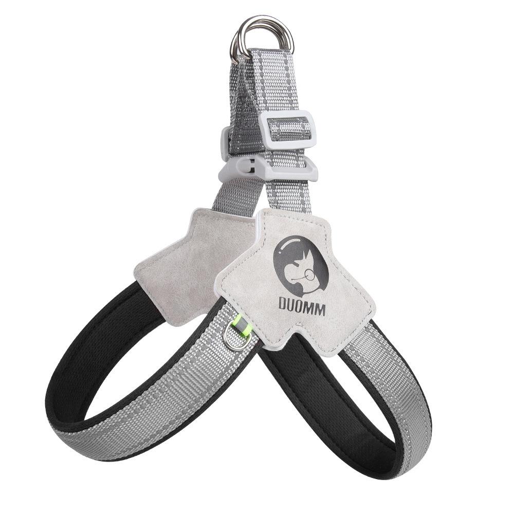 Puppy Chest Harness Saddle Pet Chest Harness Breathable Reflective Dog Leash Set Small & Medium Dog Traveling Products