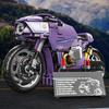 1:5 Scale Model Latte Motorcycle Supercar Building Block City Technique Racing Speed Champions Sport Car Toy Children's Birthday Gift No.T4055
