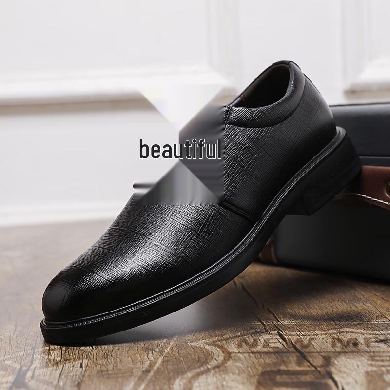 

Warrior Men s Business Casual Leather Shoes WXP(WZ)-2106 39