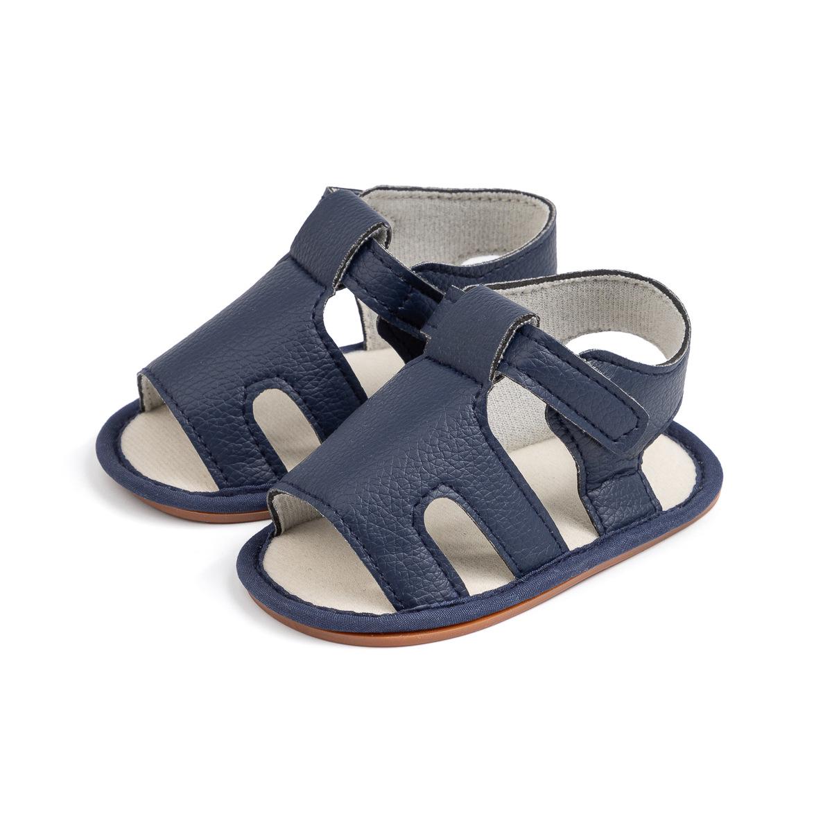 2025 Velcro Sandals for Boys: Summer Baby Walker Shoes (0-1 Year Old) 13cm / 81g