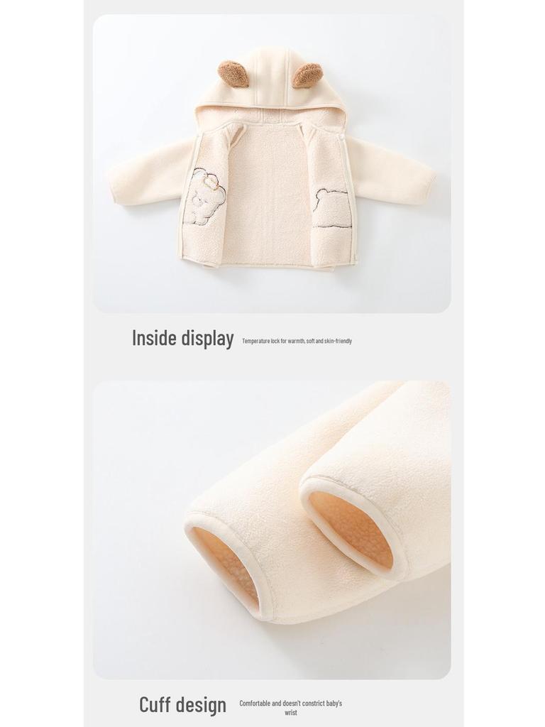 DUUDUU 2025 Winter Toddler Tops - Newborn & Infant Autumn/Winter Outerwear