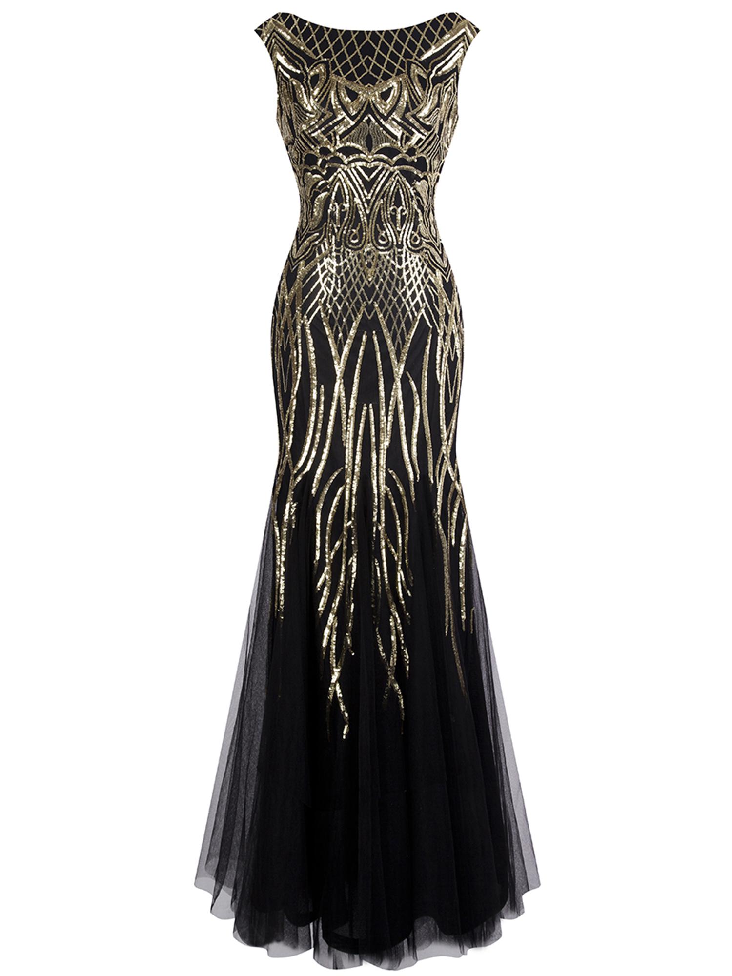 

Angel-fashions женское вечернее платье русалки с пайетками и рукавами-крылышками 377