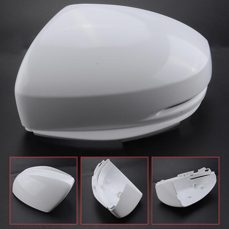 Rear Mirror Cover Cap Housing Fits Honda FIT/JAZZ 14-18 Left Driver Side White-