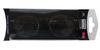 Round Frame Reading Glasses MONTANA Black Matt Shape Design MR65