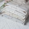 Women's Thickened Japanese Style Cable Knit White Tights with Plus Velvet & Warm Milk White JK Socks for Autumn/Winter