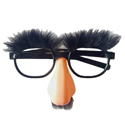Déguisement d'halloween lunettes et moustache, fournitures de Festival à gros nez pour adultes drôles