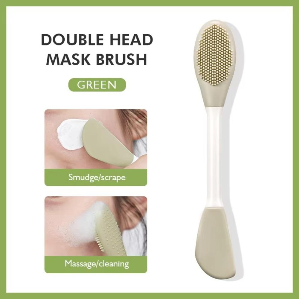 Geschenke Silikon Gesichtsmasken Pinsel Doppelkopf Peeling Gesichtsreinigung Pinsel Hautpflege Werkzeuge