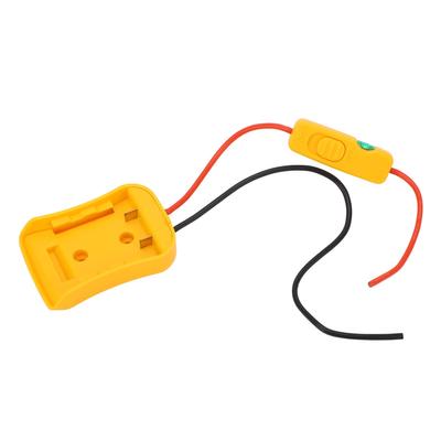 Sicherer Akku-Adapter 20V Akku-Adapter Umwandlungswerkzeug mit 30A Sicherung 14 AWG Draht