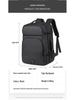 Multifunksjonell utvidbar laptop- og vognryggsekk for menn for forretningspendling og reiser