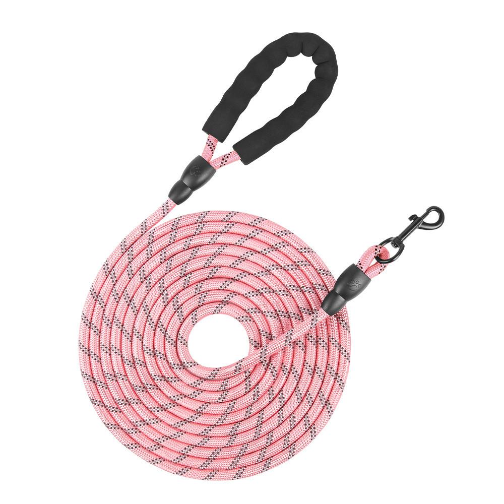 Outdoor Dog Leash Nylon Reflective With Antibreaking Features For Active Pet Walks