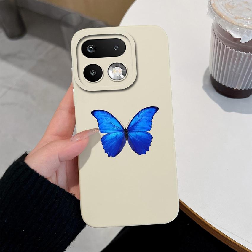 For OPPO Realme 16 15 14 Pro Plus Oppo Reno15 Pro A72 A73 A77 A93 A95 A96 A6X Phone Case Pretty Butterfly Lightweight Full Protection Soft Back Covers