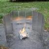 Gasskomfyr Vindskjerm Utendørs Camping Piknik Matlaging Brenner Vindtett skjerm 8/9/10/12/14/16 Plater Aluminiumslegering Vindskjerm