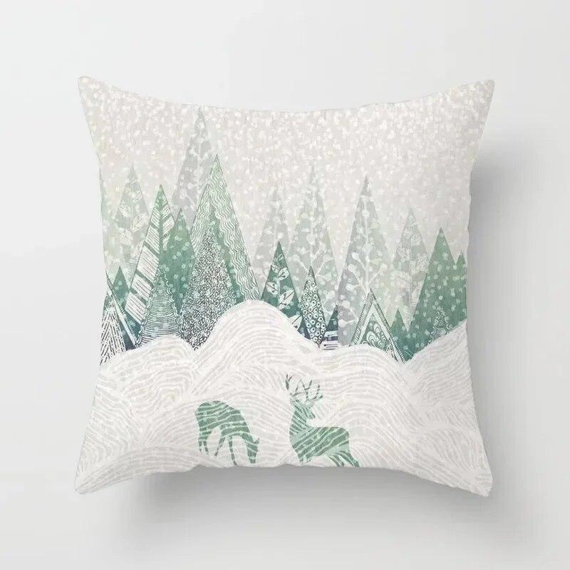 45x45cm Colorful Abstract Mandala Print Pillowcase Comfortable Sofa Car Seat Waist Cushion  Cover Modern Home Decor