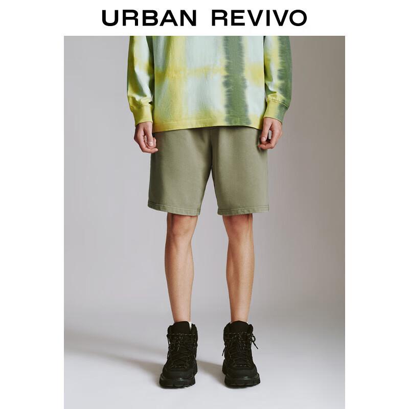 UR Men s Washed Distressed Drawstring Shorts 30