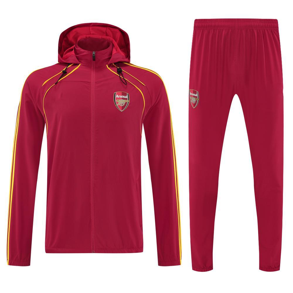 2526 Club Footwear Windbreaker Set, Manchester City, Paris, Barcelona, Arsenal, Marseille Boca, Argentinien