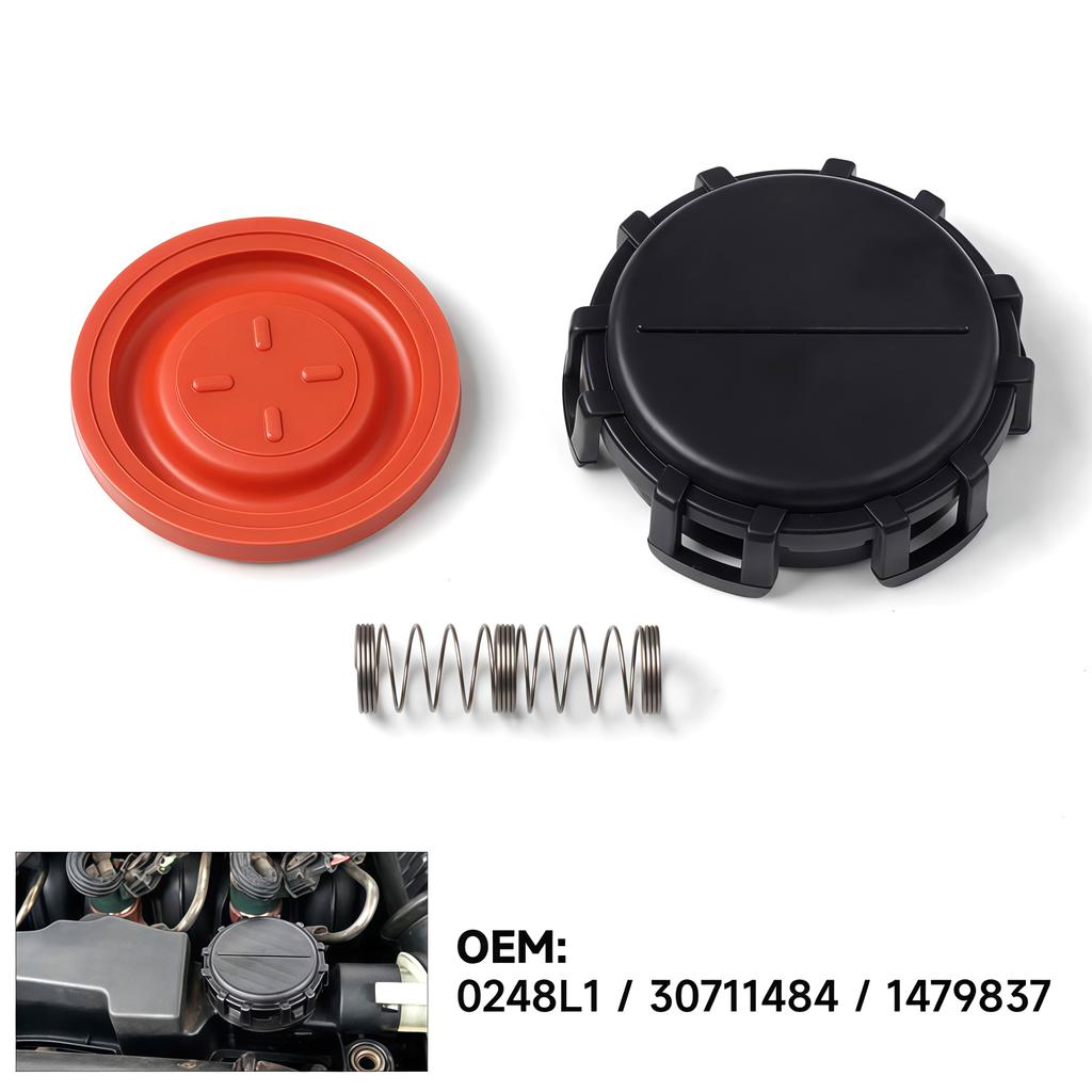 New Car PCV Valve Cover Kit For Ford C-MAX Fiesta VI Focus II Fusion Citroen Berlingo C2 C3 C4 Volvo Membrane Repair Accessories