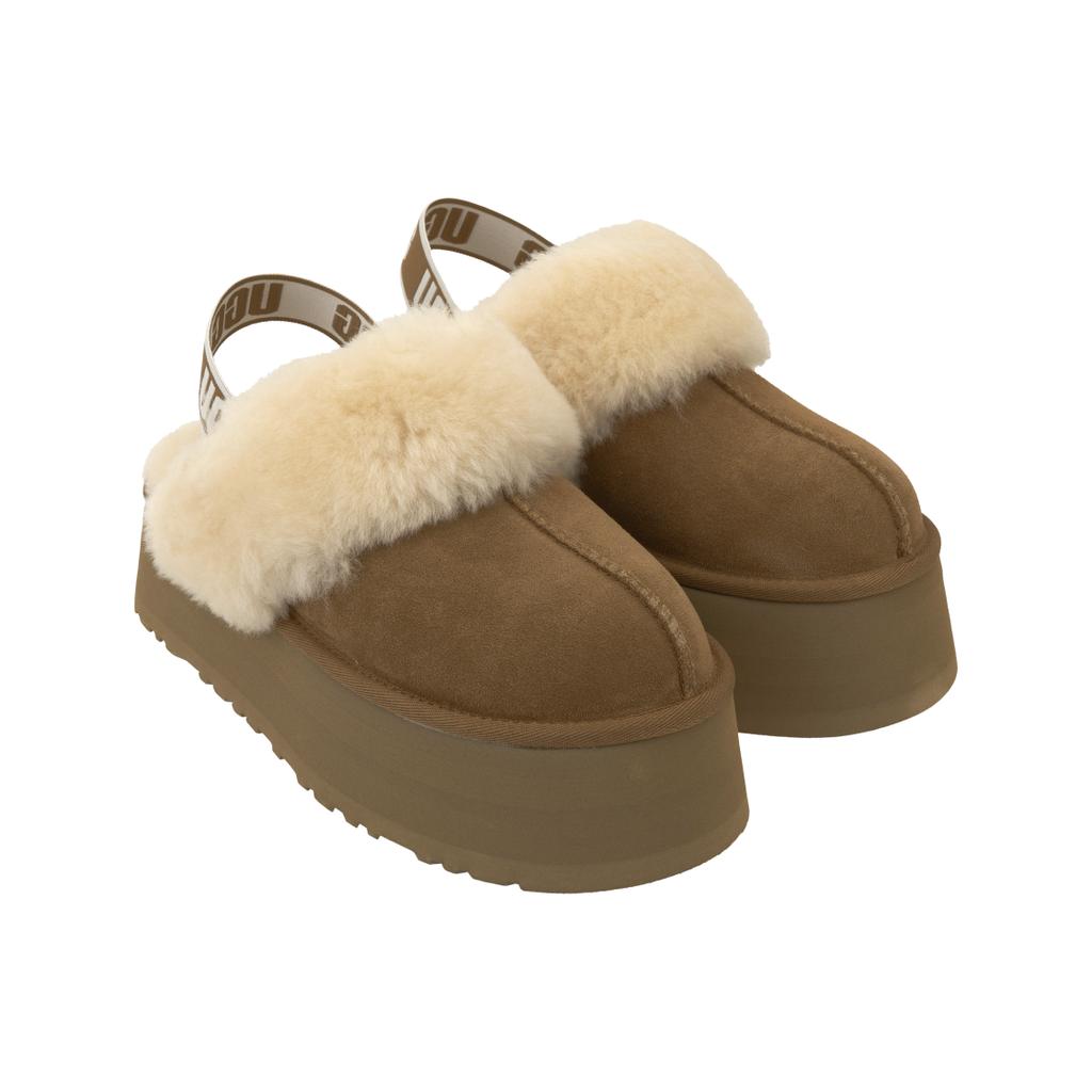 UGG נעלי בית פאנקט ערמוני נעלי ספורט חומות לנשים 1113474-CHE