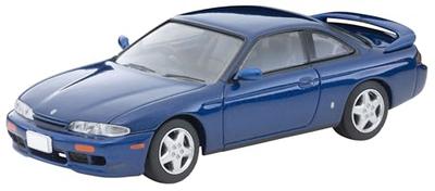 TOMYTEC Tomica Limited Vintage Neo Maßstab 1/64 LV-N333c Nissan Silvia K's Aero (Violettblau) Modell von 1995, Fertigmodell, 335993