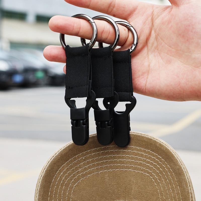 4/1pcs Multi-purpose Portable Travel Hat Clip Clip on Anti-lost Hat Hanging Hook Hands Free Hats Holder for Travel on Bag