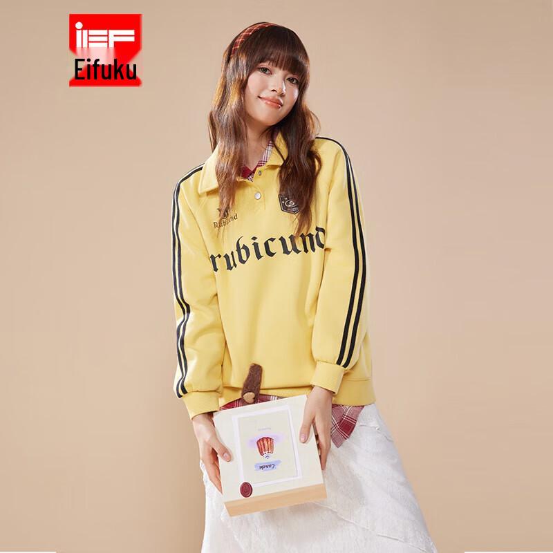 

IEF 2025 Осень Повседневный свитшот в американском стиле One Size