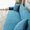 Warm Plush Sofa Cushion Solid Color Non-slip Sofa Cover Towel for Living Room Furniture Decor Slipcover Couch Cover Pets Kid Mat