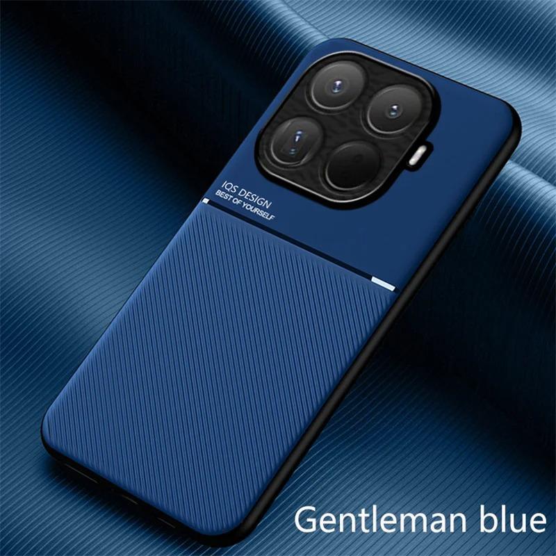 For Xiaomi MI 17T Pro Magnetic Leather Texture Phone Case For Xiaomi 17T Pro Soft Silicone Shockproof Protective Back Cover