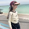 Piger Efterår Prikket Langærmet T-shirt Stilfuld Børne Efterårs Basislag Top Moderigtigt Børnetøj