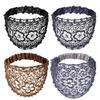 Hollowed Beaded Hairband for Women French Half Hat Hairhoop Elegant Evening Dress Headband Formal Party Head Accessories